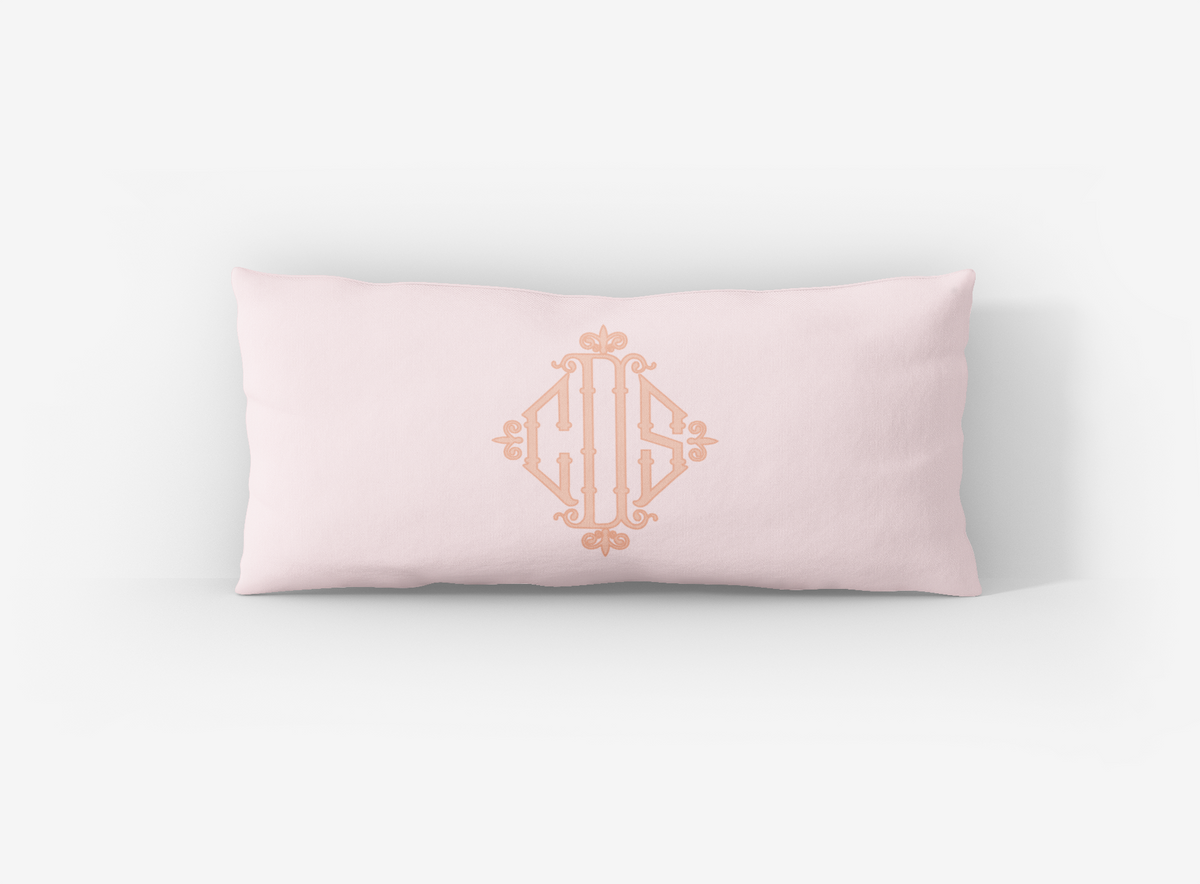 Solid Baby Peach Pink Throw Pillow Cover - Decorative Pillows